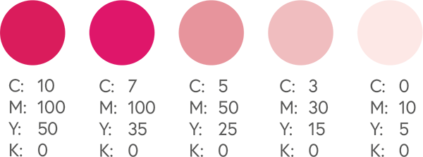 CMYK Pinks 3